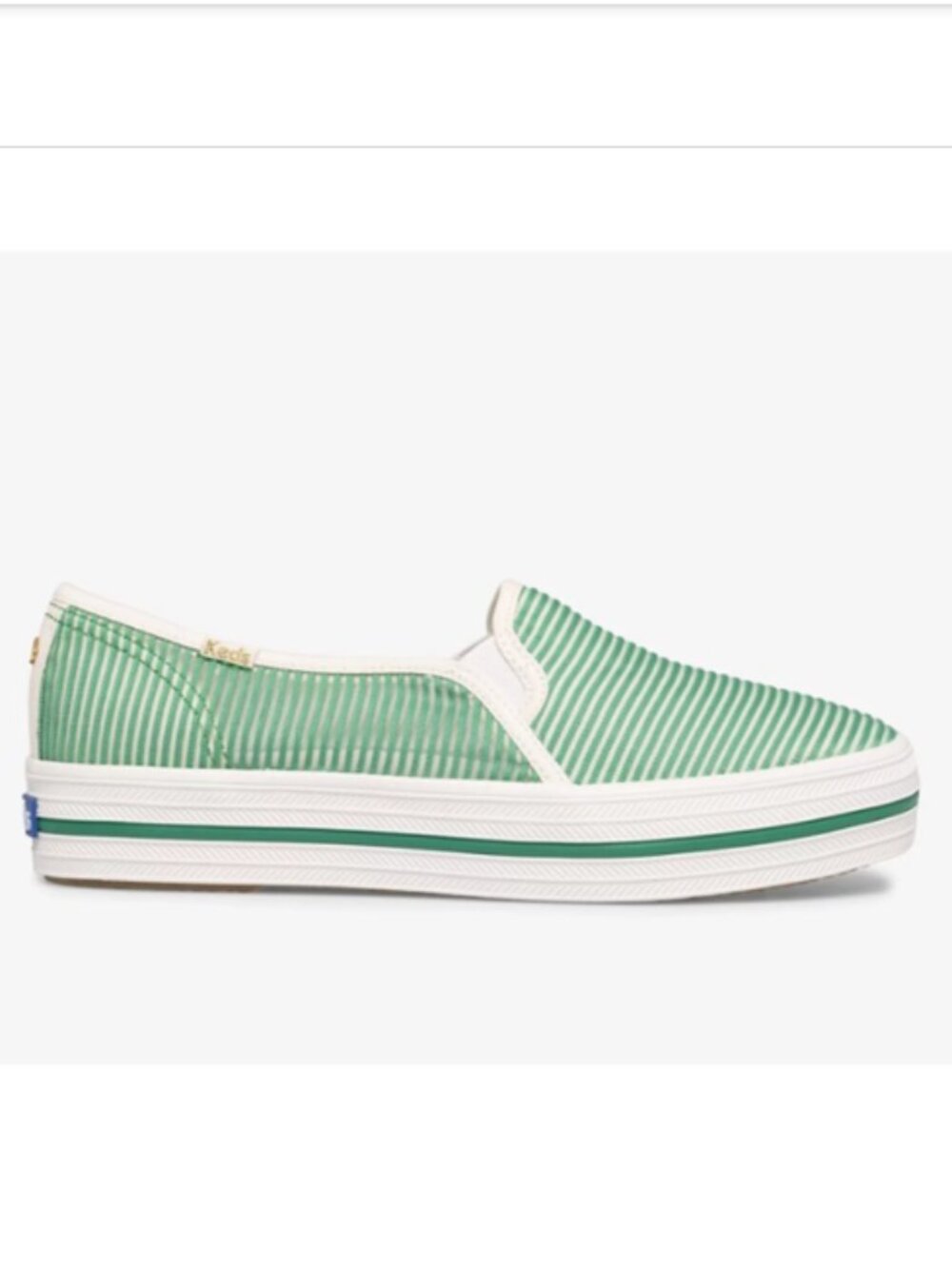 Keds Kate Spade New York Triple Decker Mesh Sneaker Loafer Green Size 5 EU 35